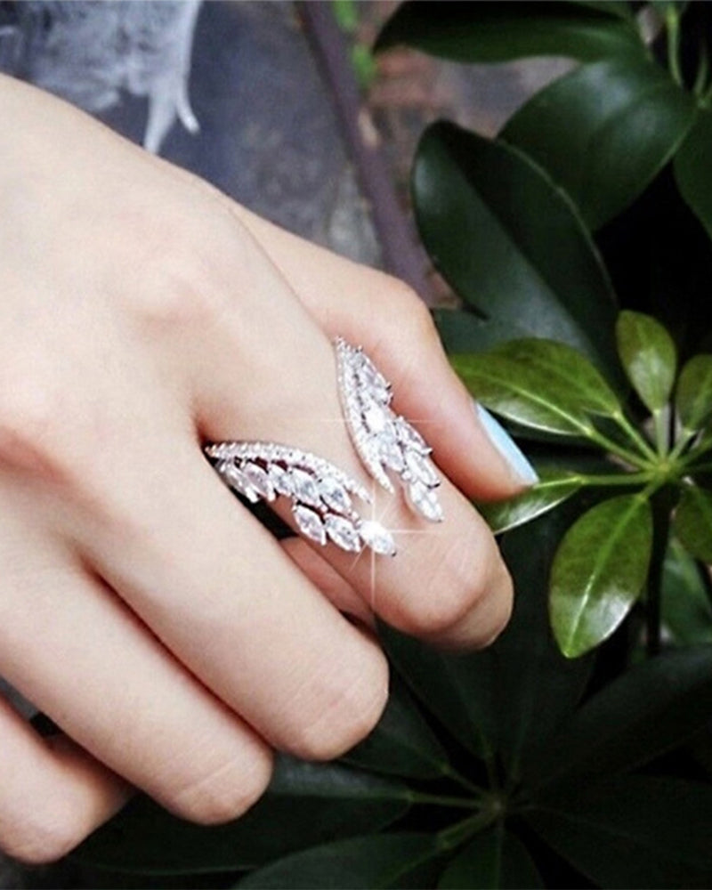 Angel Wings Ring & Bracelet