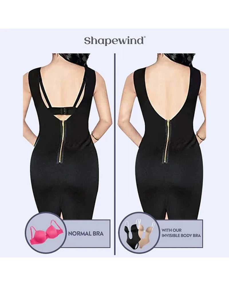 Backless body shapers bra