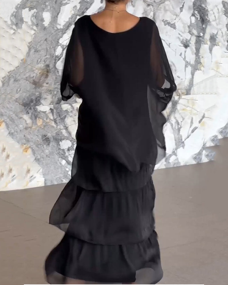 Artistic style loose dress