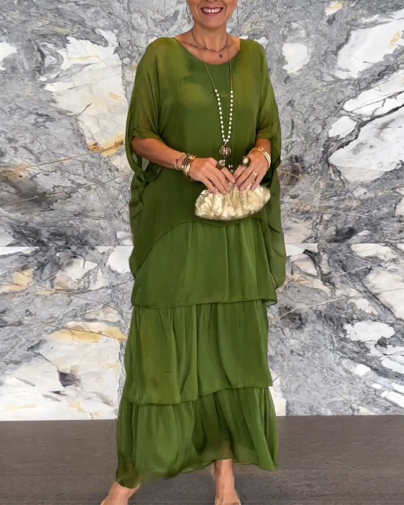 Artistic style loose dress